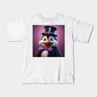 Cartoon Penguin 2 Kids T-Shirt